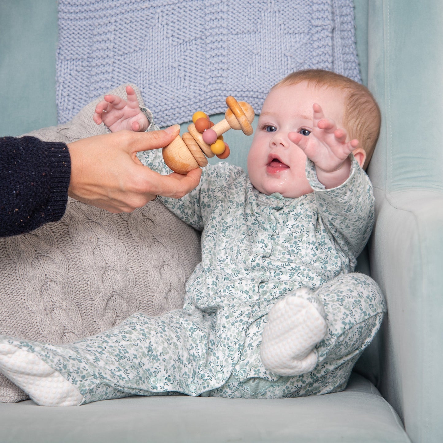 SiliSoft® Bead Rattle (Earth)