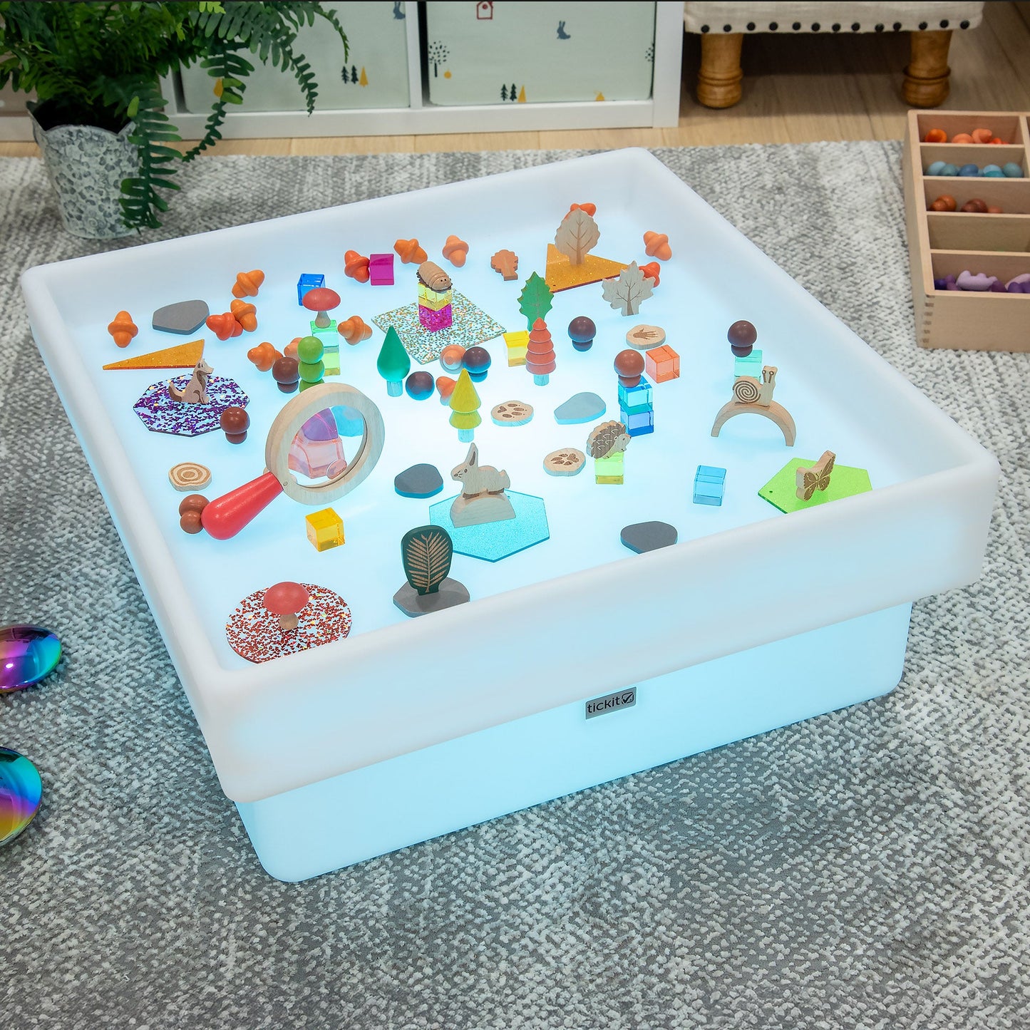 Discovery Glow Square Table