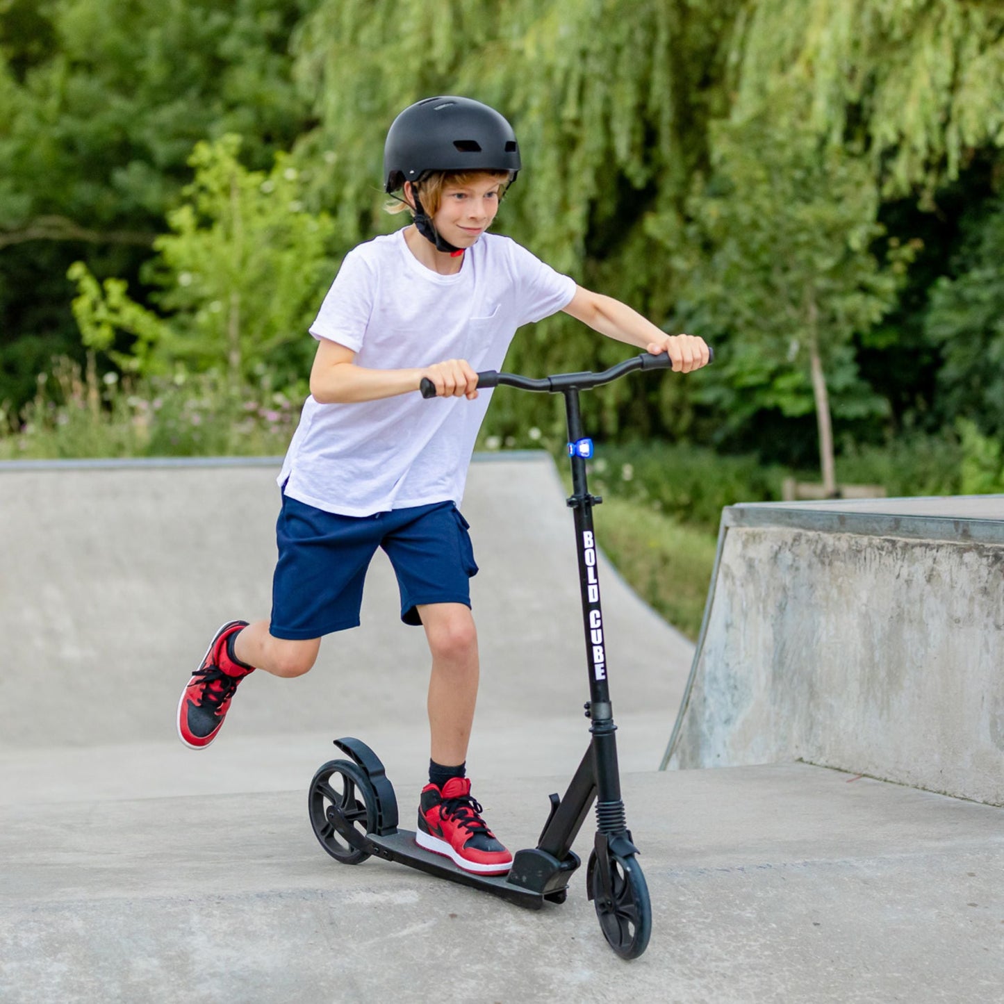 Charcoal - Big 2 Wheel Scooter