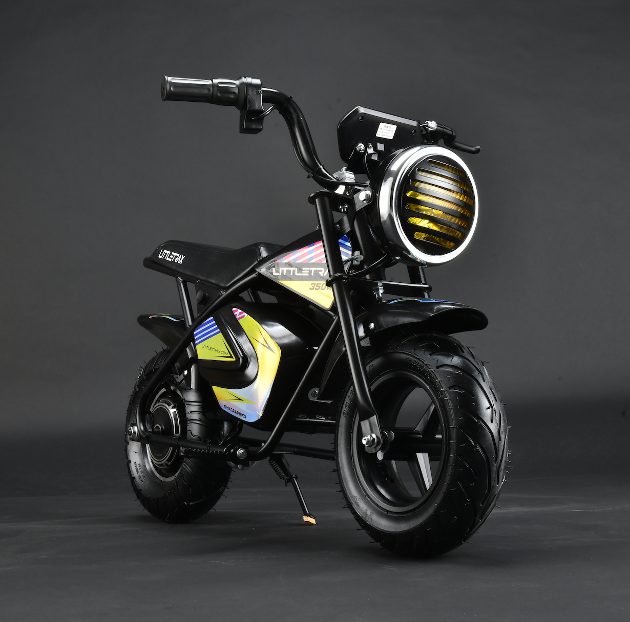 NEW LittleTrax Kids Electric Monkey Bike 350w Dirt bike ride on toy similar to 50cc off road bike