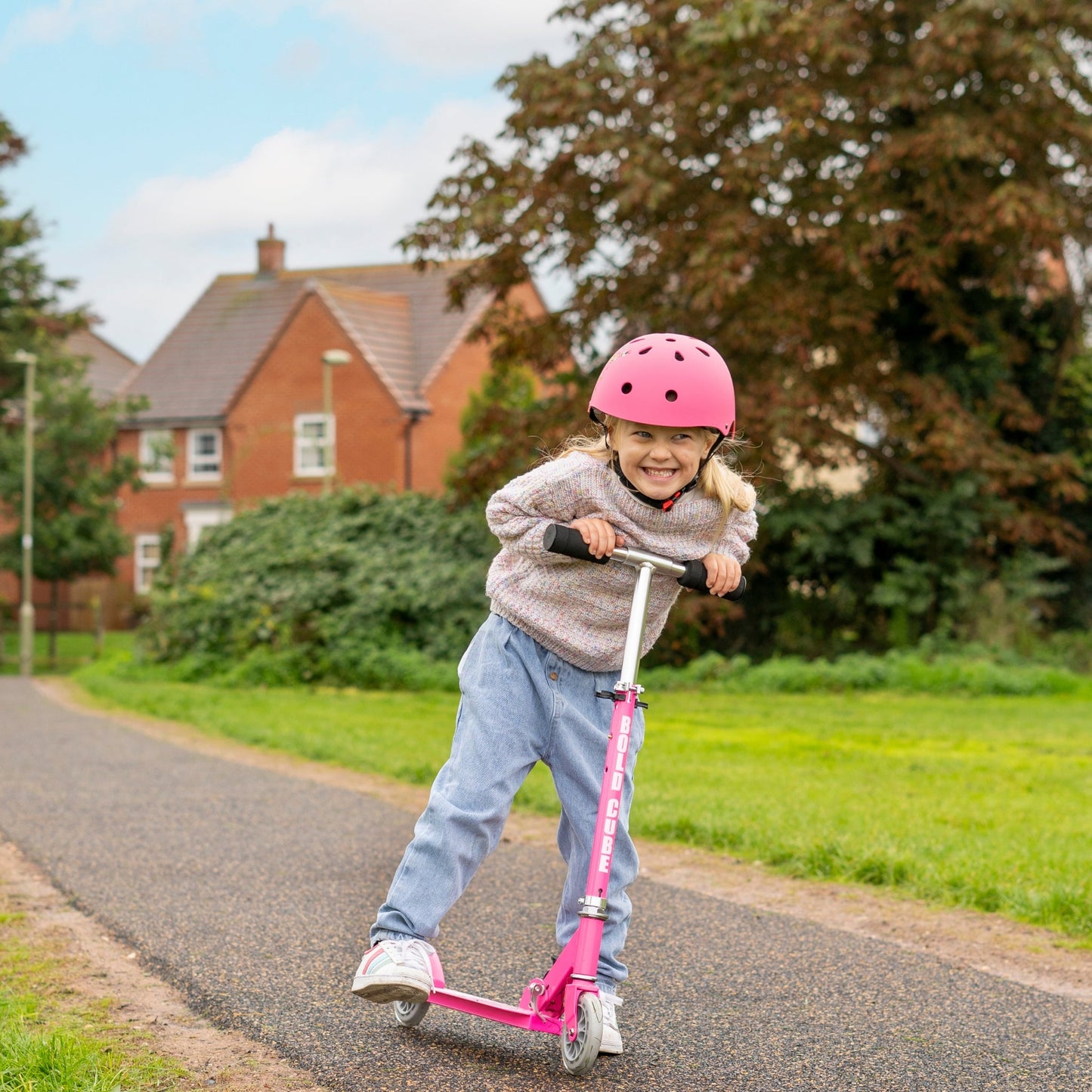 Pink - 2 Wheel Scooter