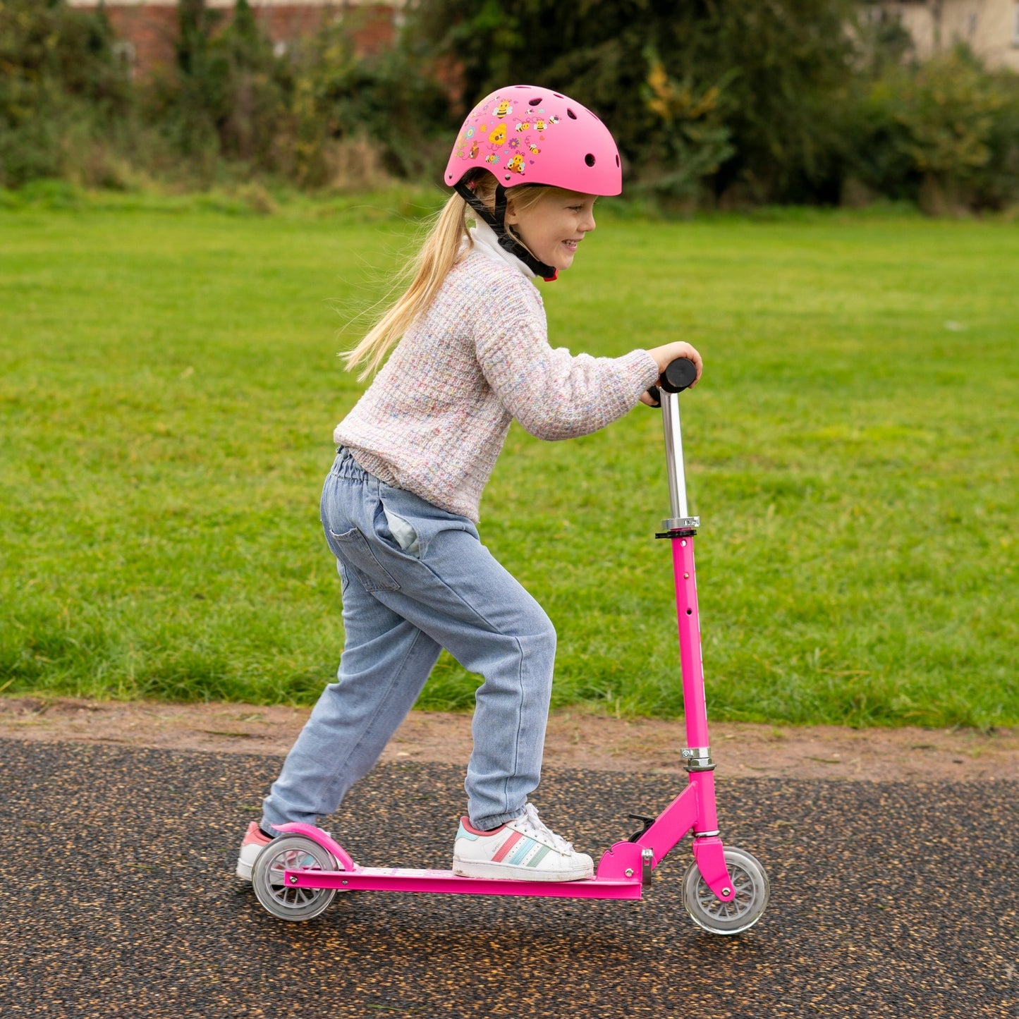 Pink - 2 Wheel Scooter