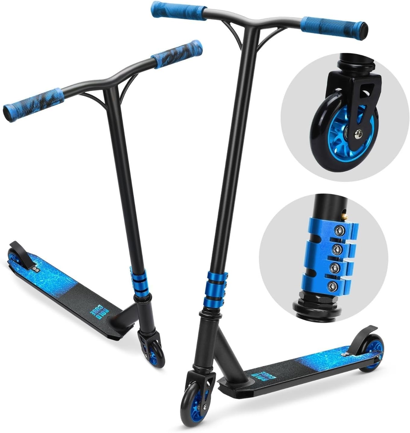 Navy - Deluxe Stunt Scooter