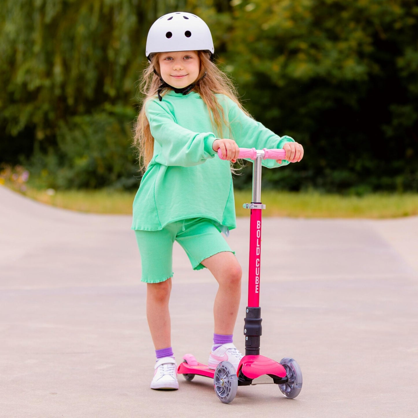 Mermaid - Teeny Fold 3 Wheel Scooter