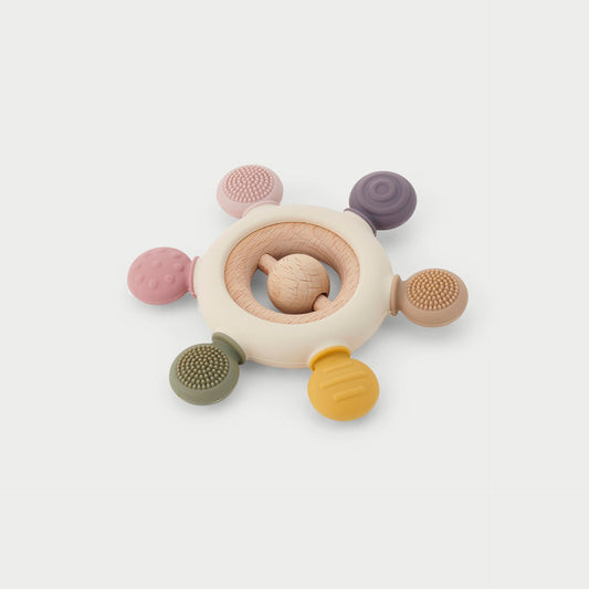 SiliSoft® Rattle Teether (Earth)