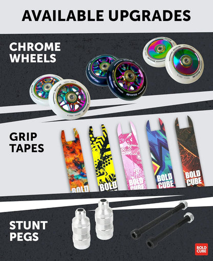 Black - Deluxe Stunt Scooter