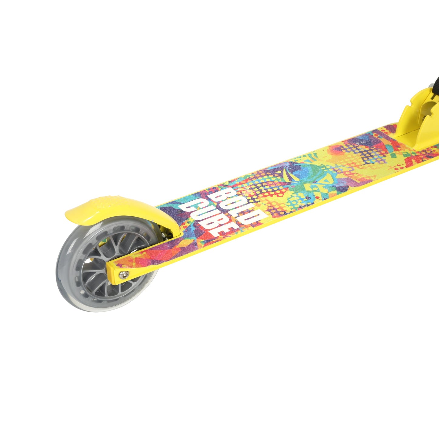 Yellow - 2 Wheel Scooter