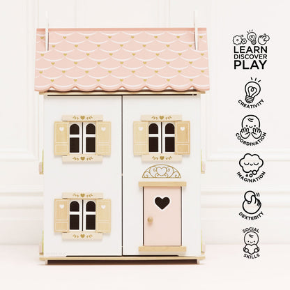 Roseheart Wooden Dolls House