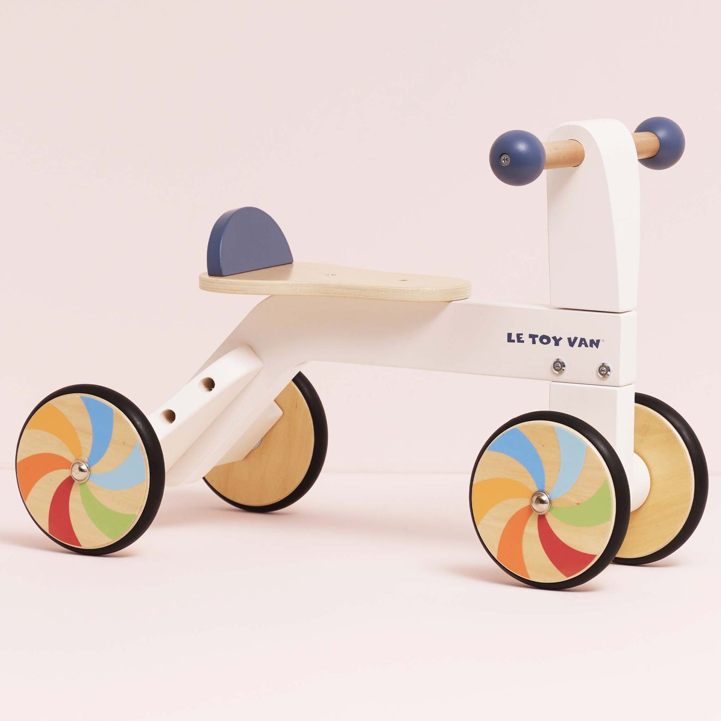 Wooden Rainbow Ride On Trike