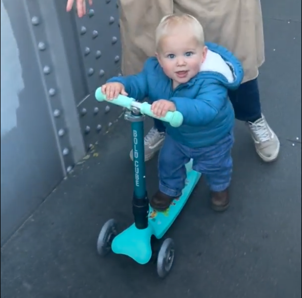 Ocean - Teeny Fold 3 Wheel Scooter