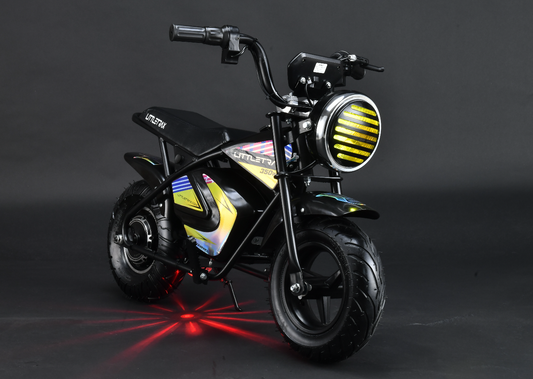 NEW LittleTrax Kids Electric Monkey Bike 350w Dirt bike ride on toy similar to 50cc off road bike