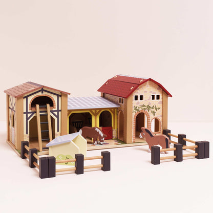 Wooden Farmyard Stables