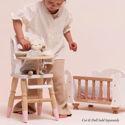 Dolls Wooden High Chair