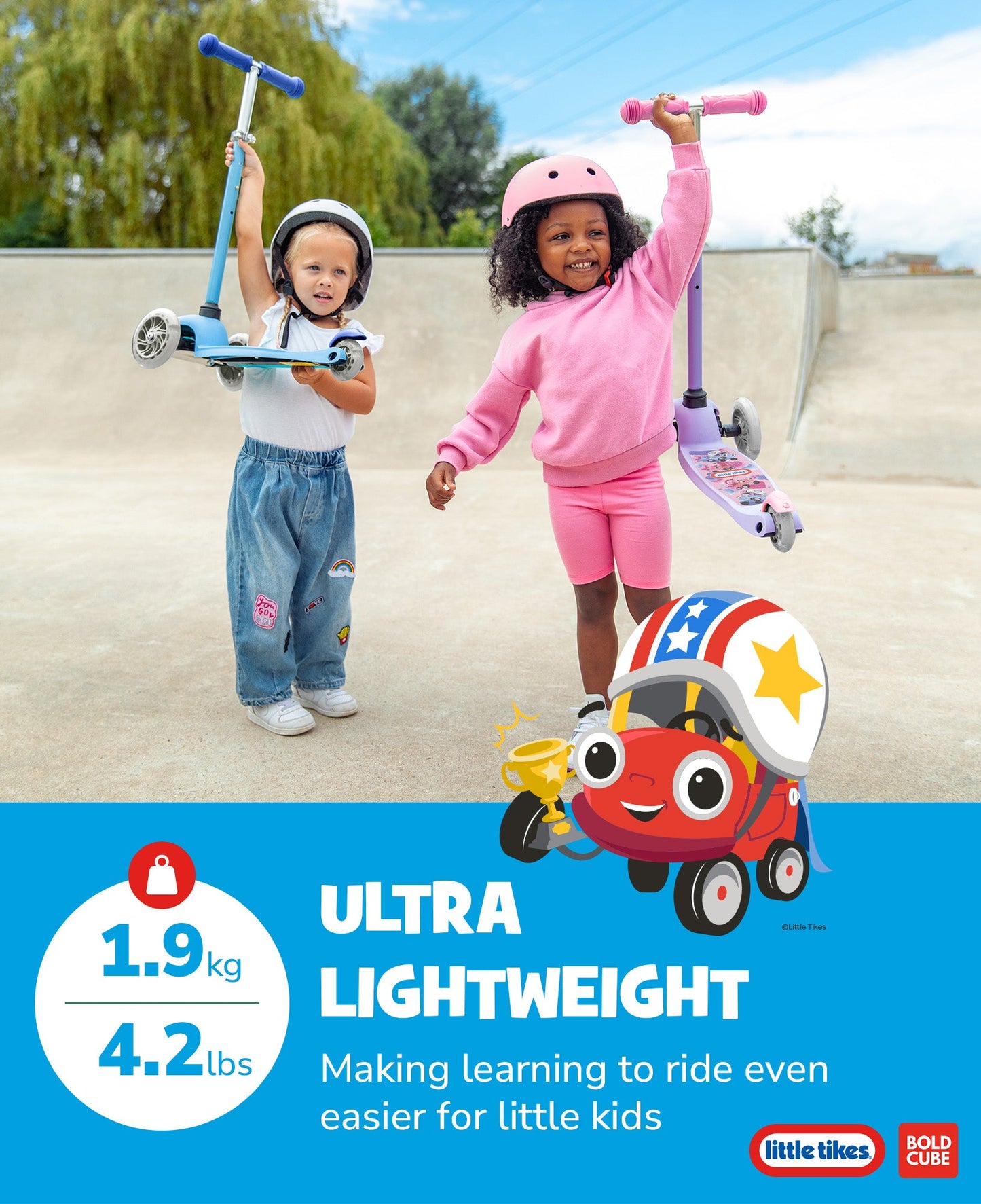 Little Tikes Kids 3 Wheel Scooter