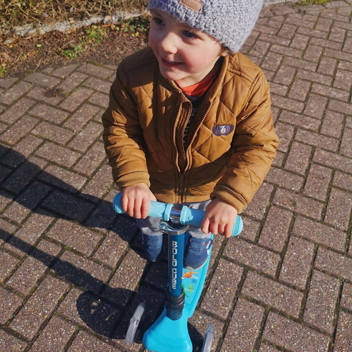 Dinosaur - Teeny Fold 3 Wheel Scooter